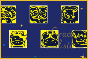 自作シールのSPサイト