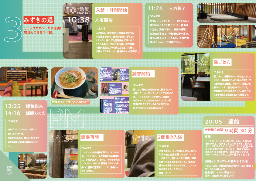 銭湯検証zine3日目